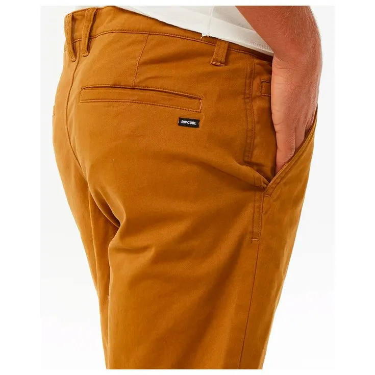 Short Rip Curl ---Classic Surf Chino Walkshort Gold