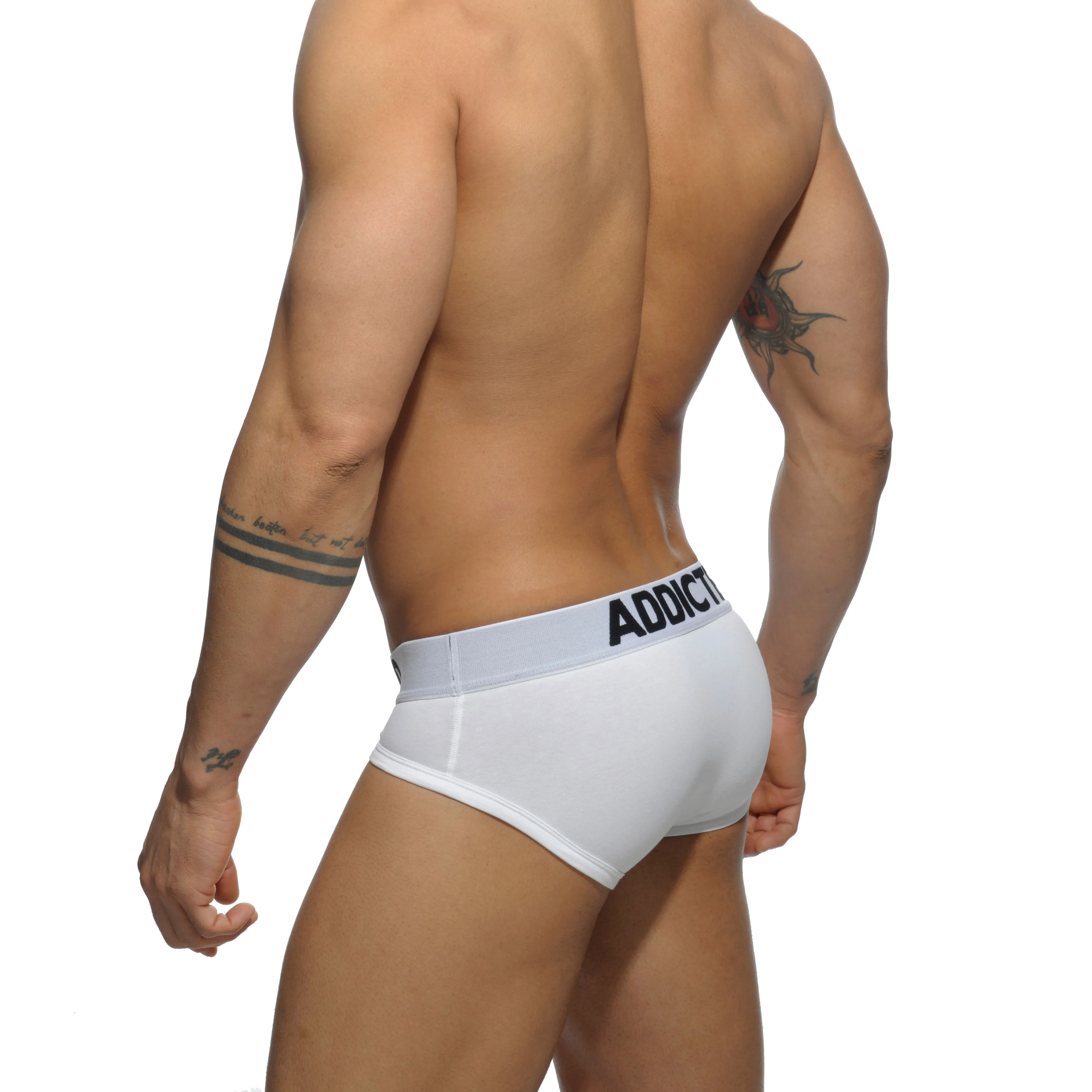 Slip my basic - blanc - ADDICTED : vente slips et bandeaux pour hom...