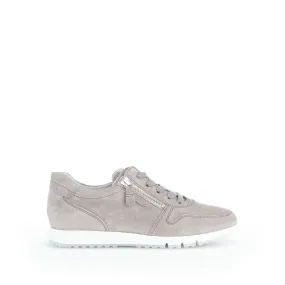 Sneakers grises en cuir