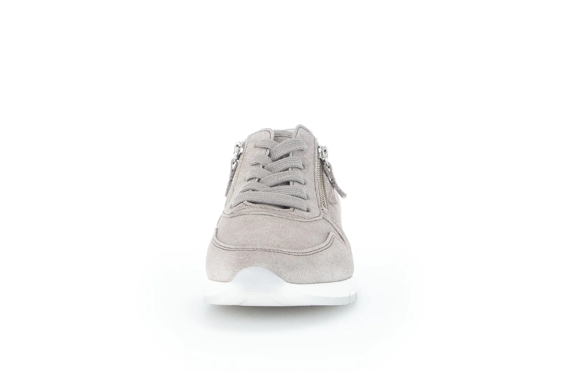 Sneakers grises en cuir