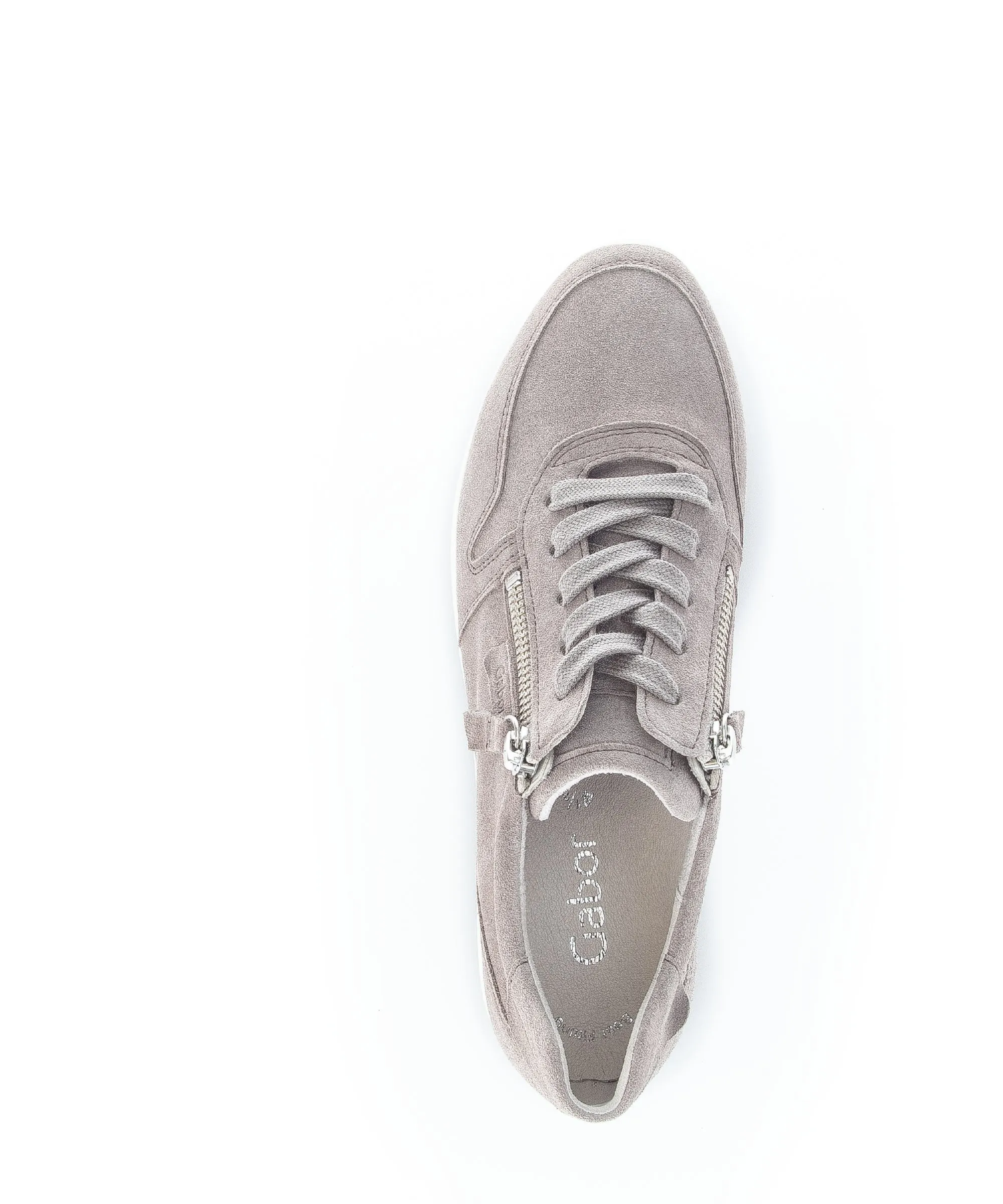 Sneakers grises en cuir