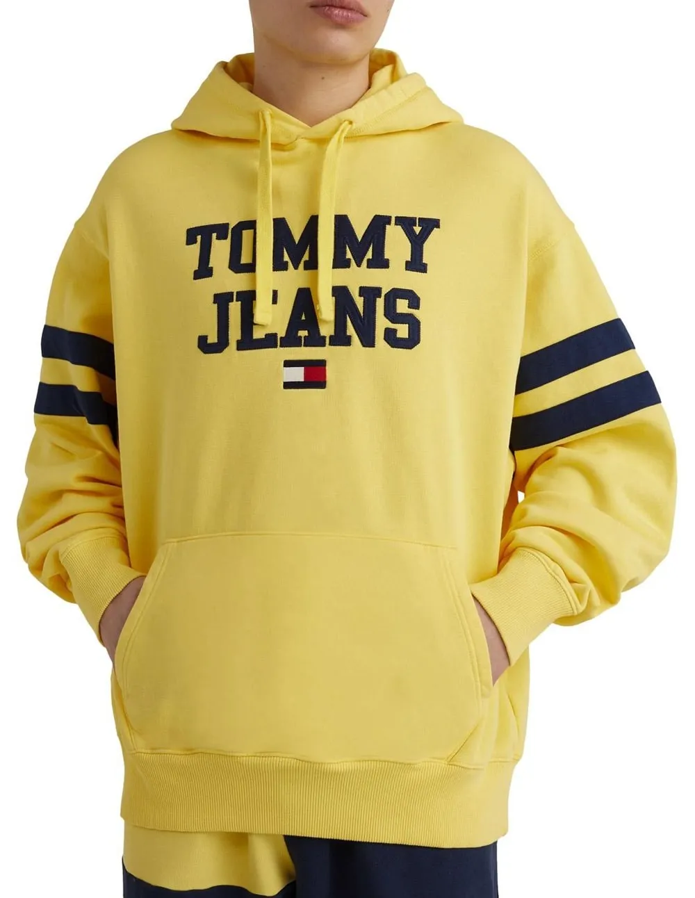 Sudadera con Capucha Tommy Jeans Abo Pop Amarilla Hombre