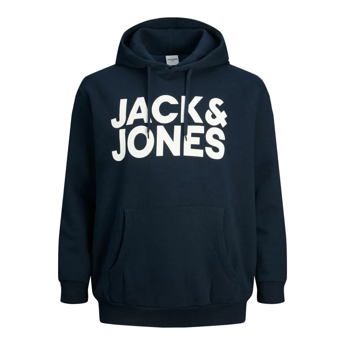 Sweat à capuche Regular Fit Manches longues Bleu Marine Dean Jack & Jones - Pull / Gilet / Sweatshirt Homme sur MenCorner