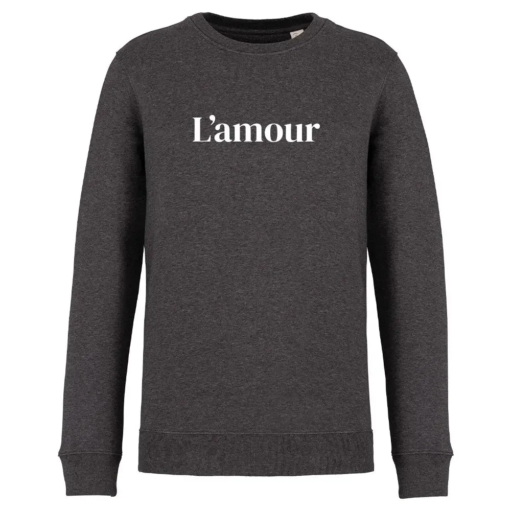 Sweat Col rond Recyclé - L'amour