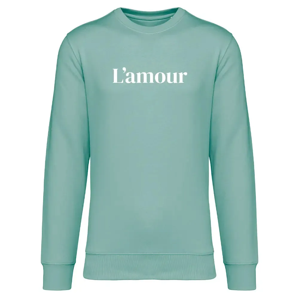 Sweat Col rond Recyclé - L'amour