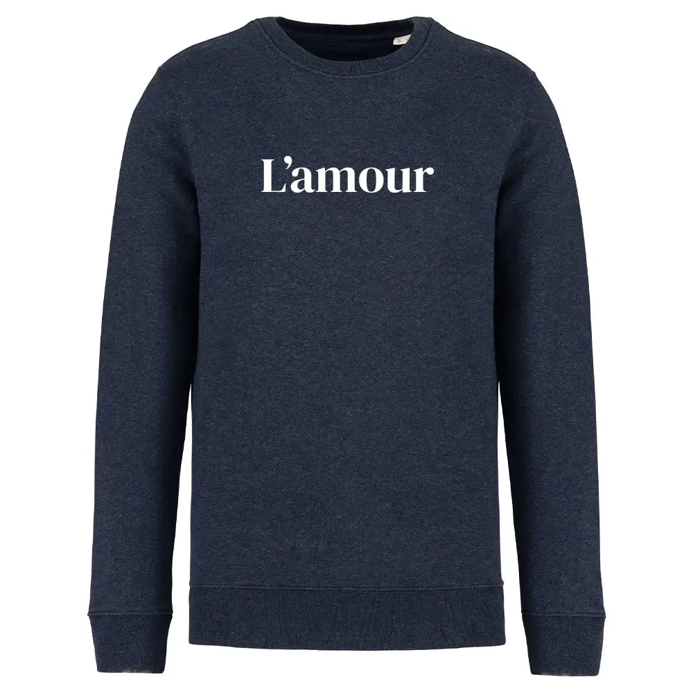 Sweat Col rond Recyclé - L'amour