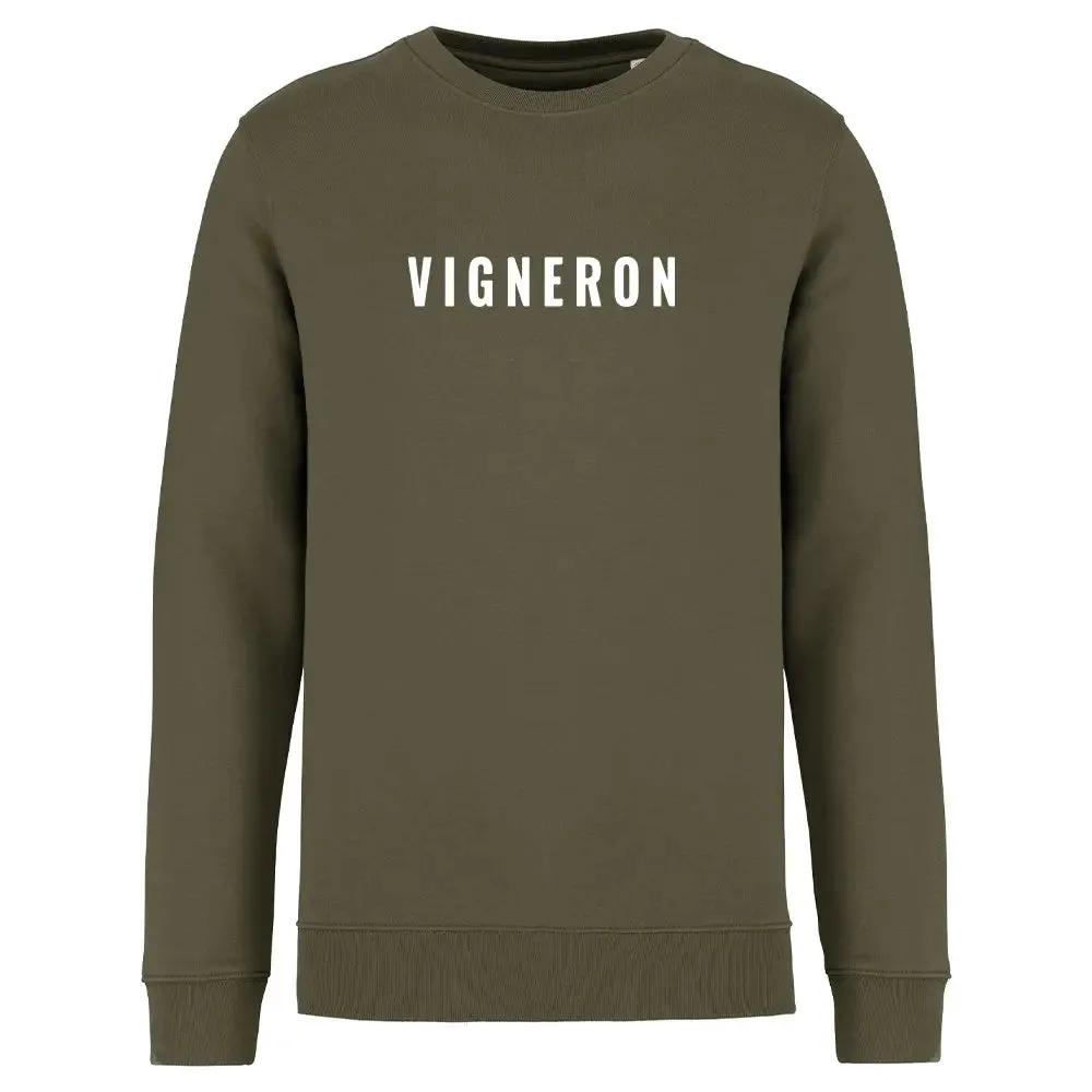 Sweat Col rond Recyclé - Vigneron