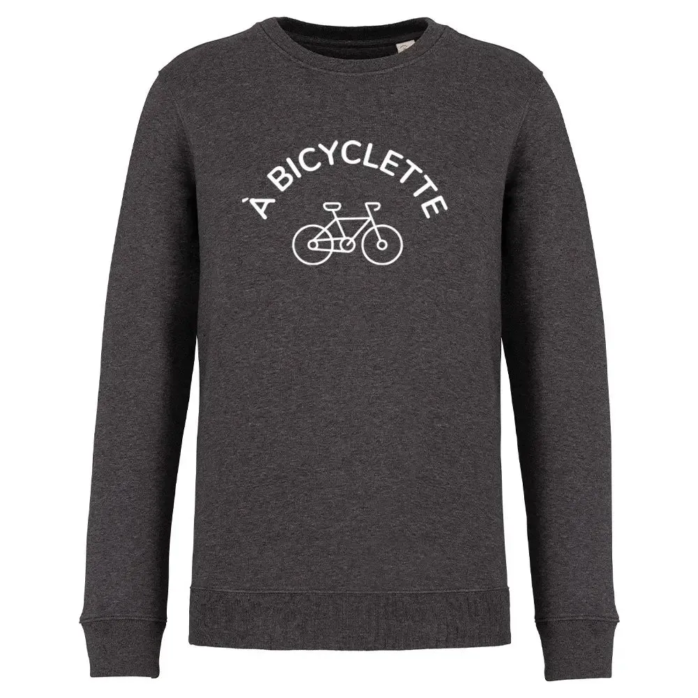 Sweat Col rond Recyclé - à Bicyclette