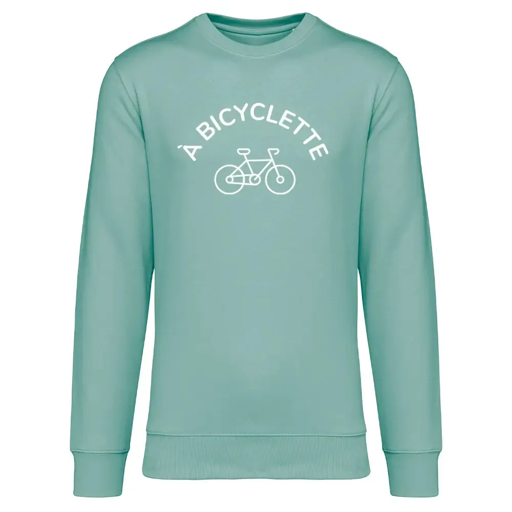 Sweat Col rond Recyclé - à Bicyclette