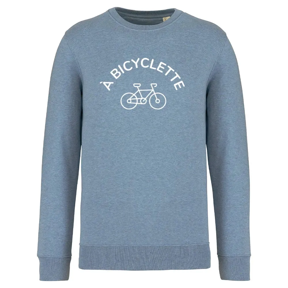 Sweat Col rond Recyclé - à Bicyclette