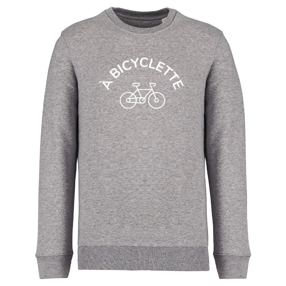 Sweat Col rond Recyclé - à Bicyclette