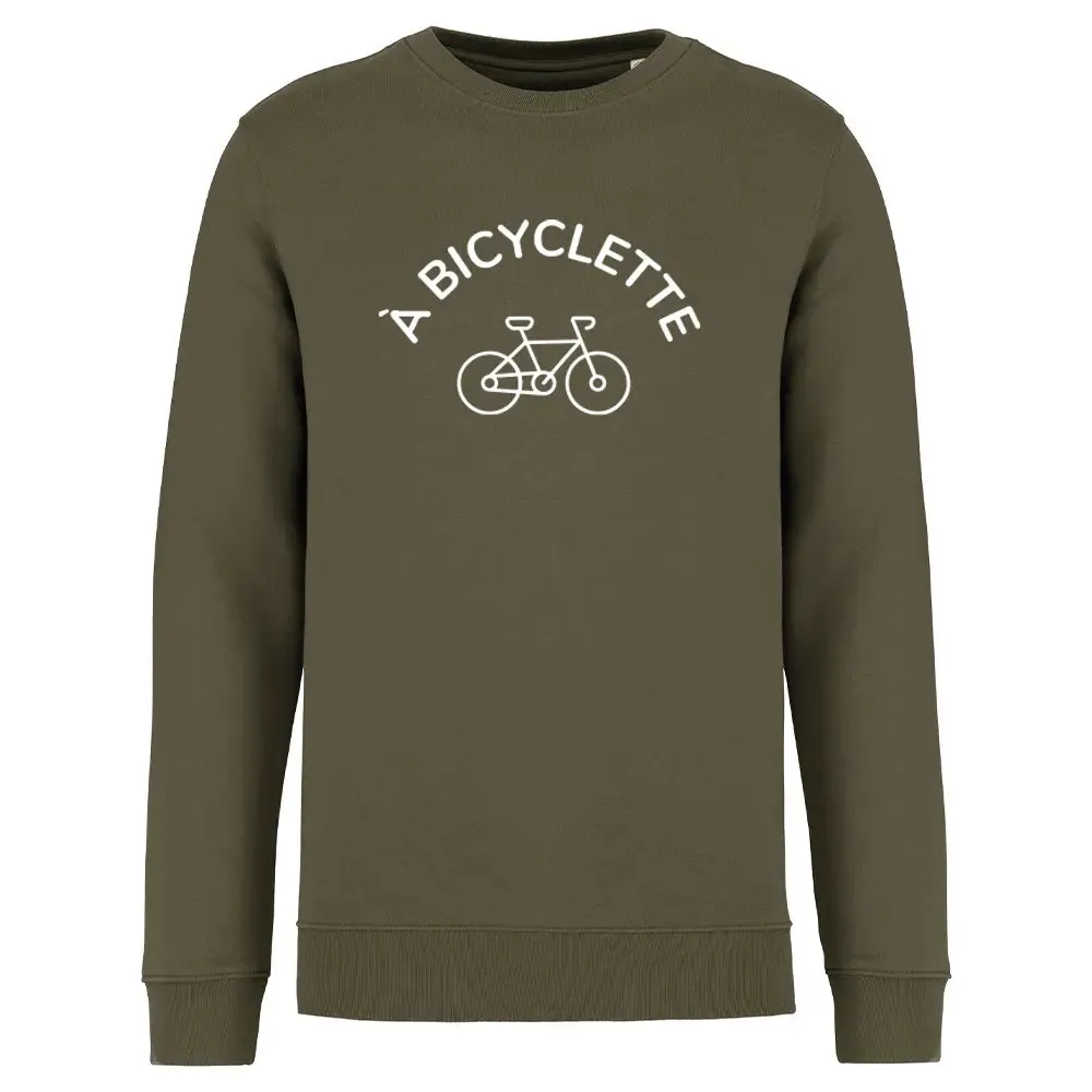 Sweat Col rond Recyclé - à Bicyclette