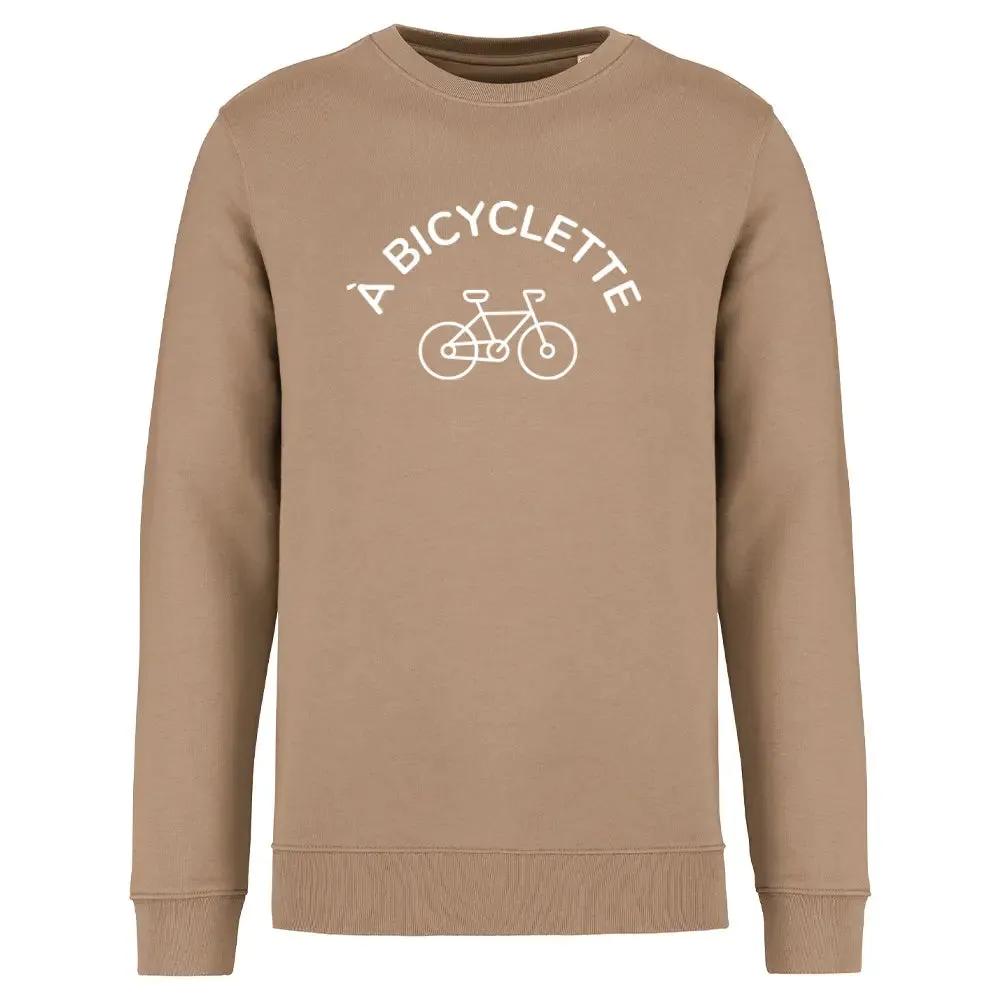 Sweat Col rond Recyclé - à Bicyclette