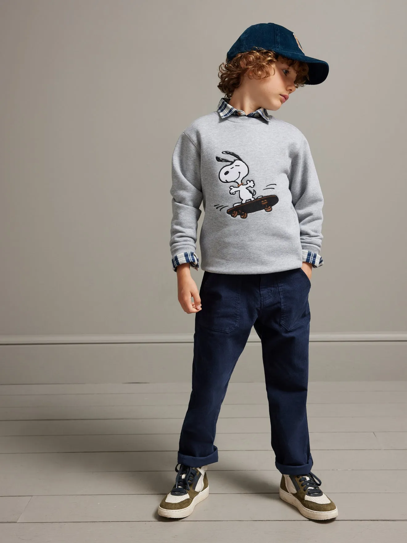 Sweat Enfant Cyrillus x PEANUTS(TM) Collection Snoopy