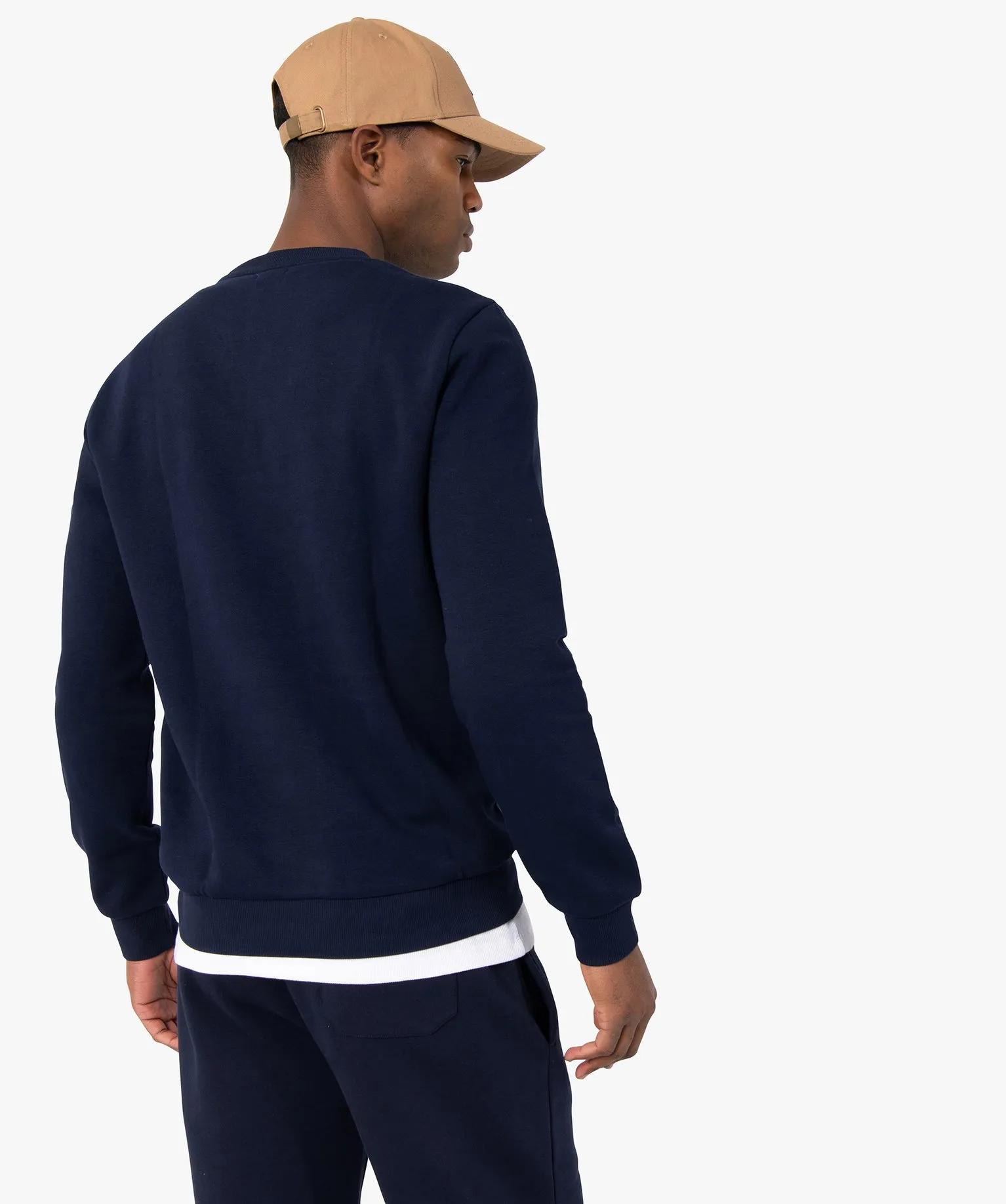 sweat homme avec interieur molletonne bleu sweats