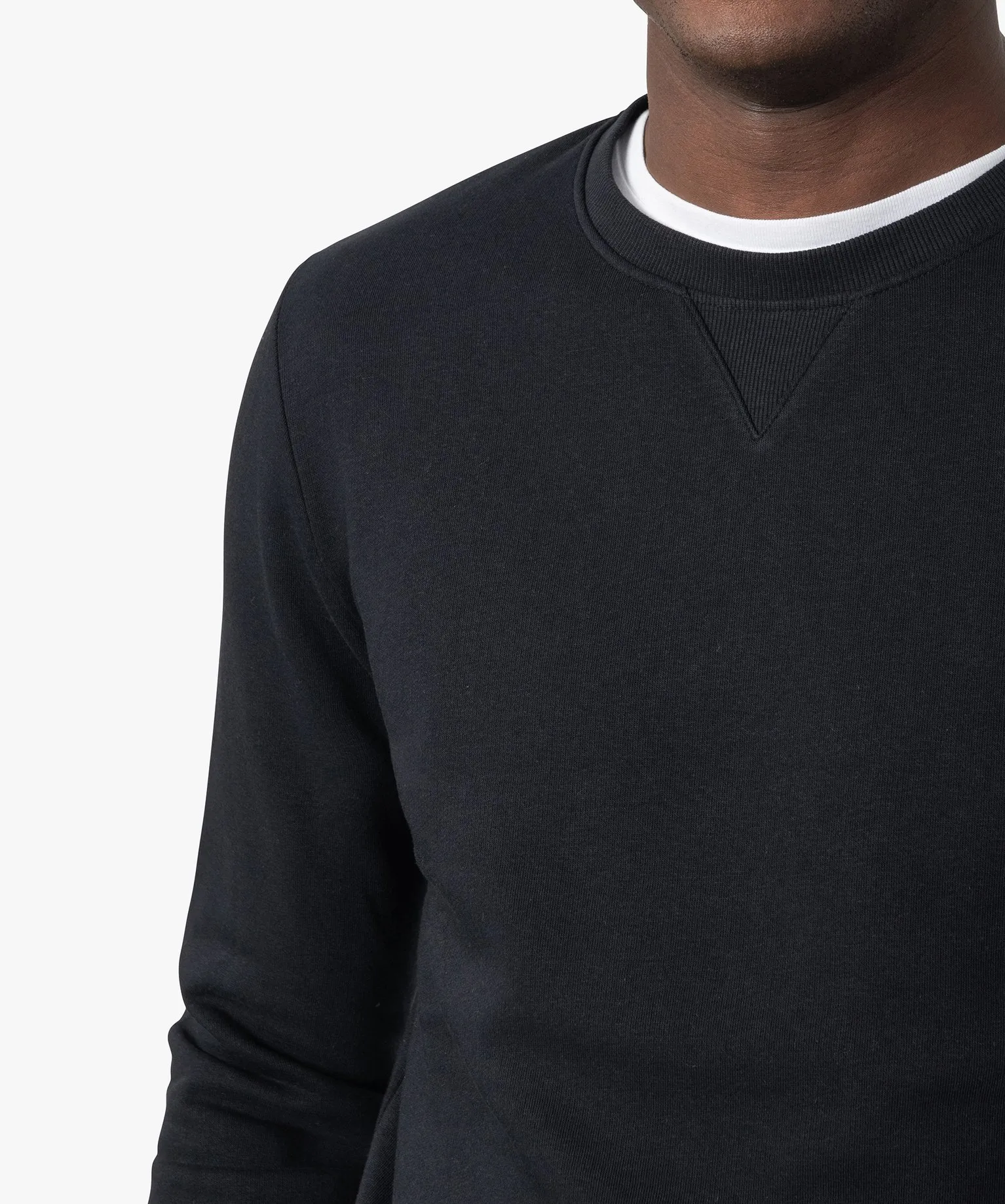 sweat homme avec interieur molletonne noir sweats