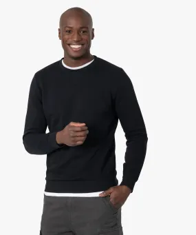 sweat homme avec interieur molletonne noir sweats