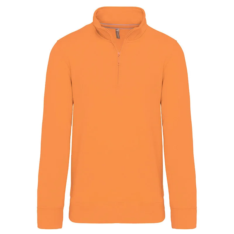 Sweat-shirt de travail homme col zippé K487 - KARIBAN