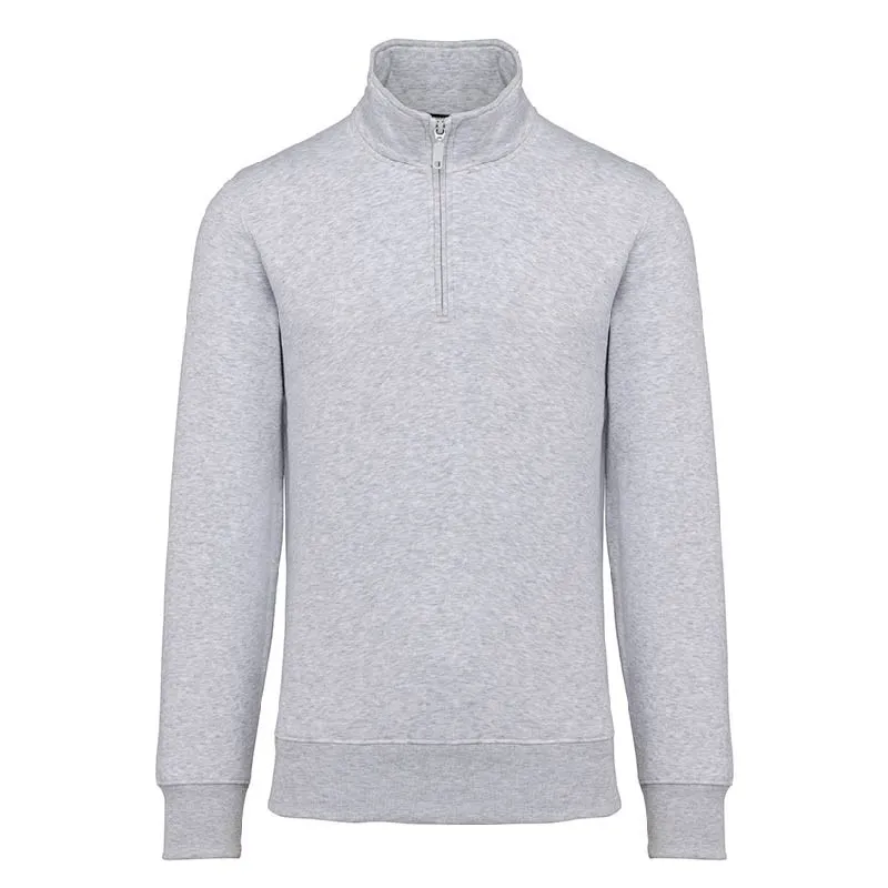 Sweat-shirt de travail homme col zippé K487 - KARIBAN