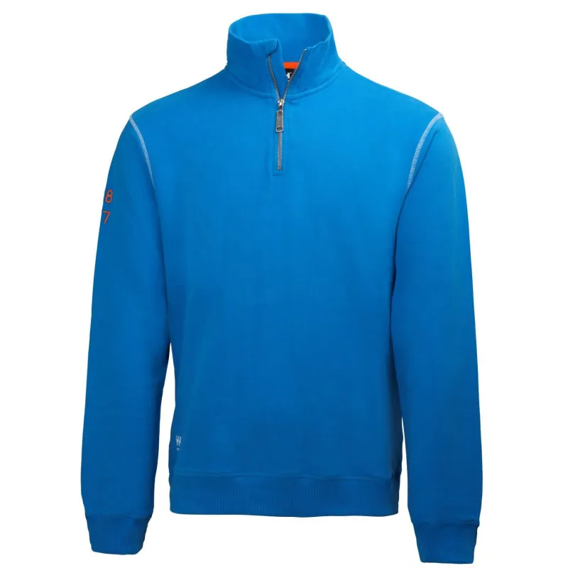 Sweat Zippé Professionnel 100% coton Helly Hansen Workwear OXFORD