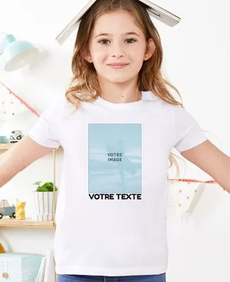 Sweatshirt enfant Photo et Texte personnalisé