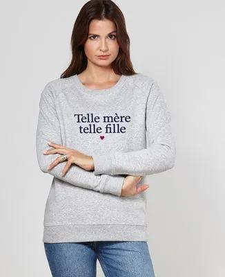 Sweatshirt enfant Telle mère telle fille