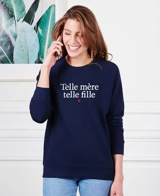 Sweatshirt enfant Telle mère telle fille