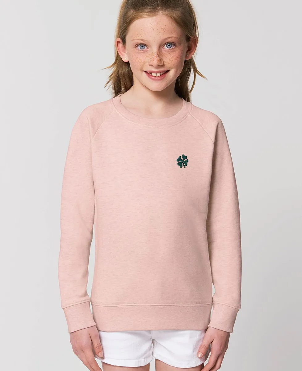 Sweatshirt enfant Trèfle (brodé)