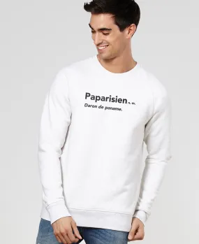 Sweatshirt homme Paparisien