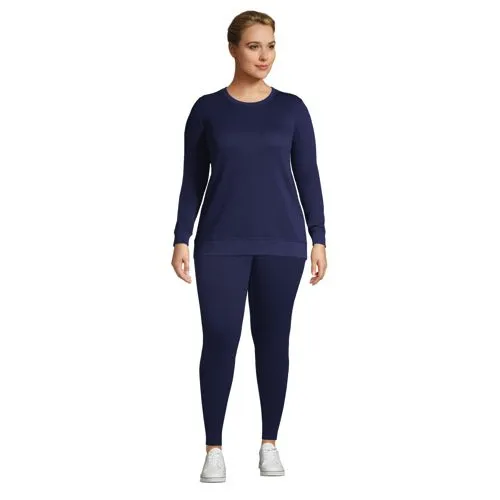 Sweatshirt Serious Sweats Long Réversible Intérieur Polaire, Femme Grande Taille