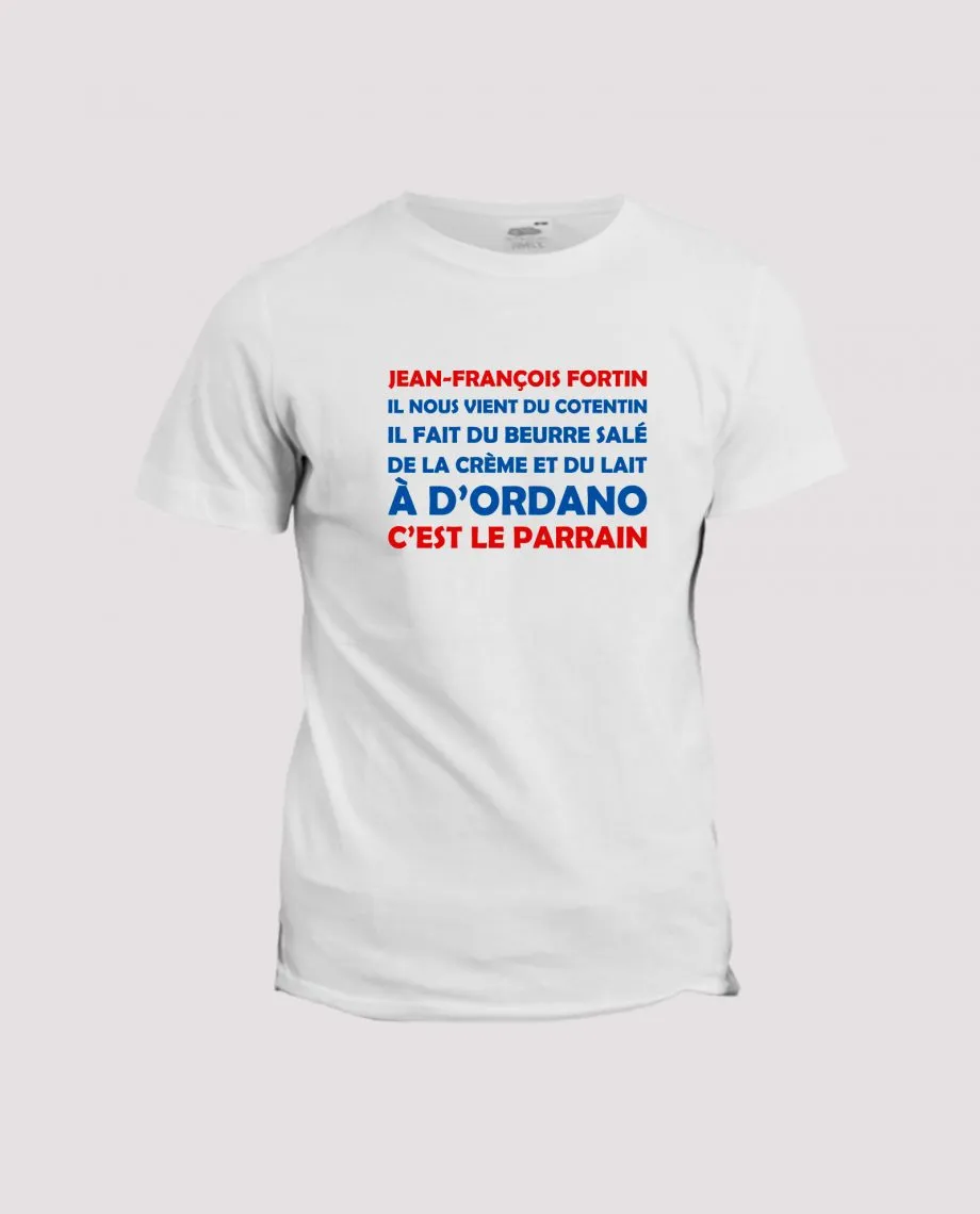 T-shirt Chant Supporter : Caen Jean-françois Fortin - La Ligne Shop