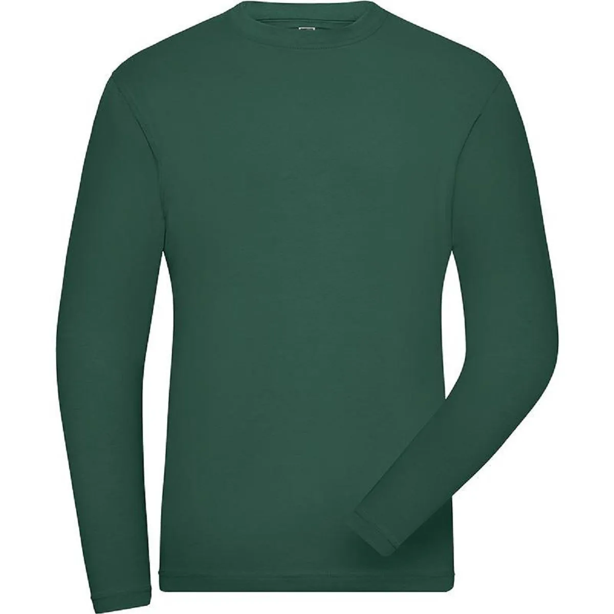 T-shirt workwear BIO manches longues - Homme - JN1804 - vert foncé 