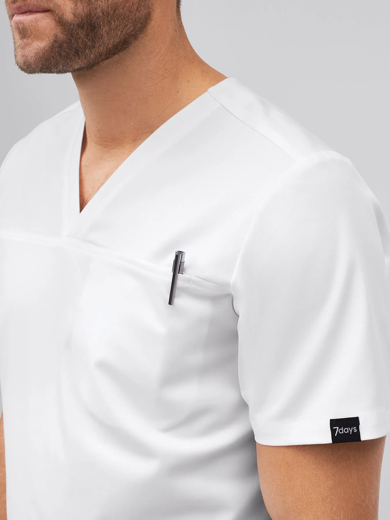 Tunique médicale en Lyocell DABAS (TENCEL™) – stretch