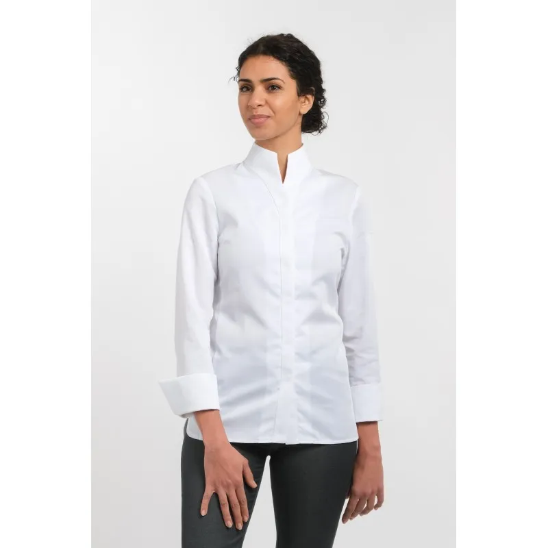 Veste de cuisine femme l AMY l Co-création Amandine Chaignot