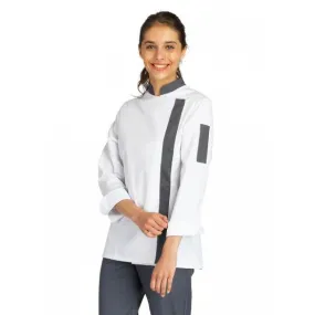 Veste de cuisine femme manches longues Laura PROMO en taille 6