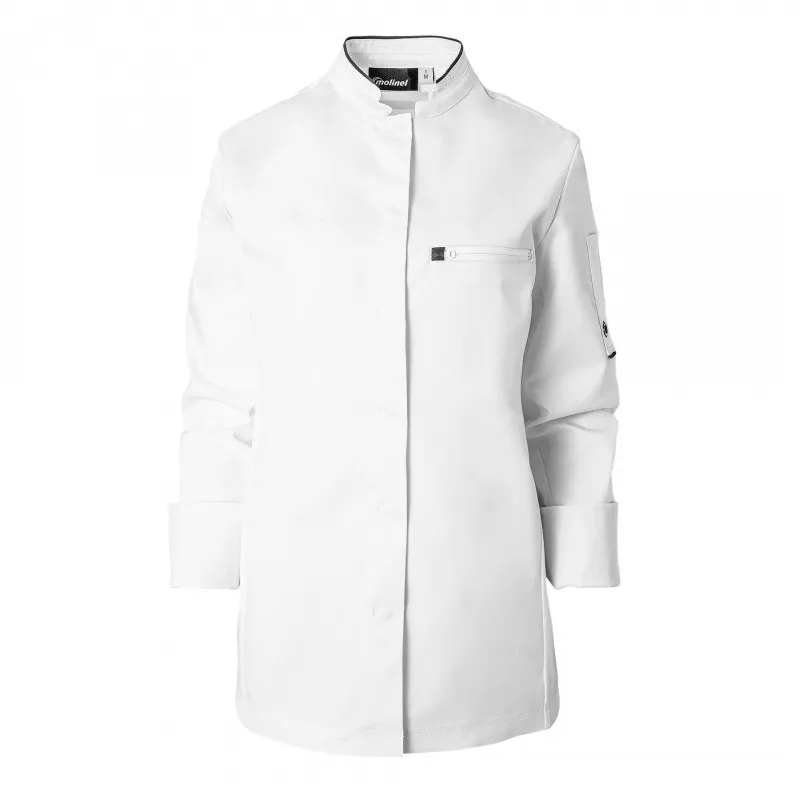 Veste de cuisine femme stretch respirante CRUSH MOLINEL - VPA