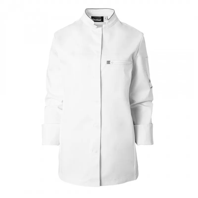 Veste de cuisine femme stretch respirante CRUSH MOLINEL - VPA