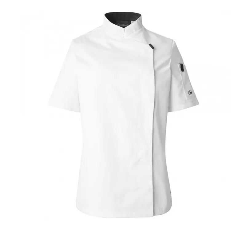 Veste de cuisinière pour femme manches courtes SHADE MOLINEL - VPA