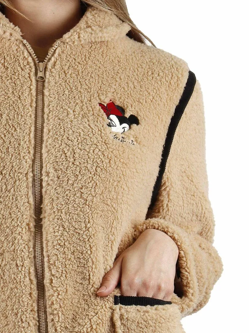 Veste d'intérieur Minnie Leopardo Disney - Marron