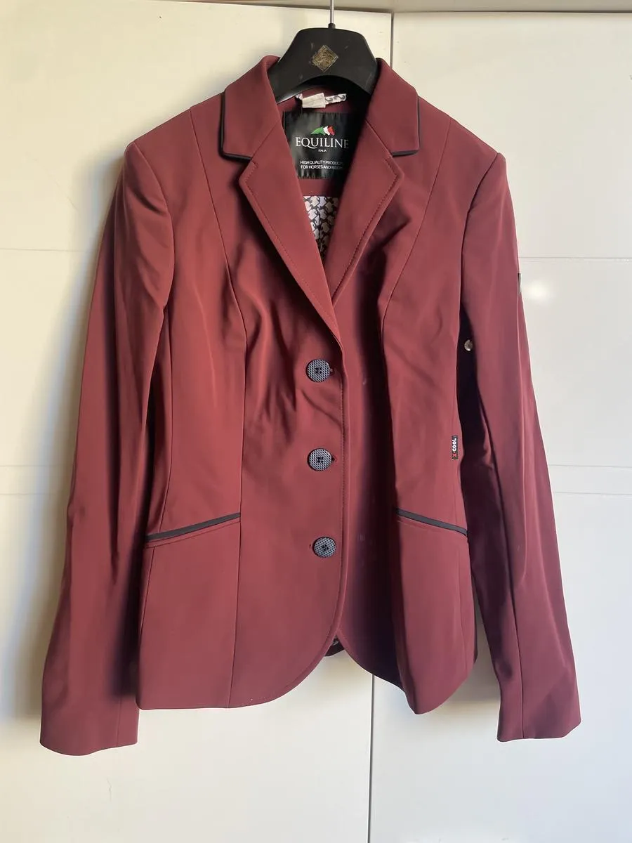 Veste Equiline bordeau femme