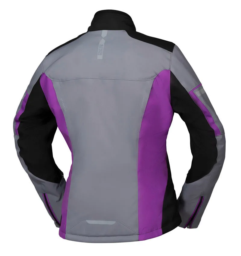 VESTE FEMME IXS FINJA ST 2.0 NOIR GRIS VIOLET