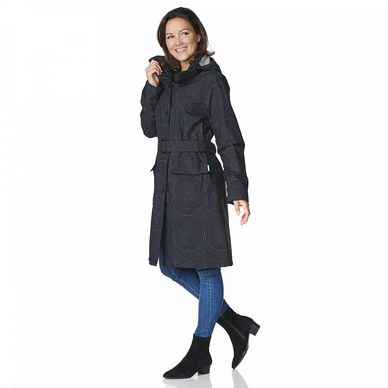 Veste Happy Rainy Days Long Coat Becca Black / Antracite