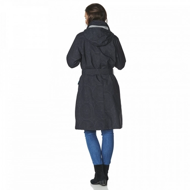 Veste Happy Rainy Days Long Coat Becca Black / Antracite