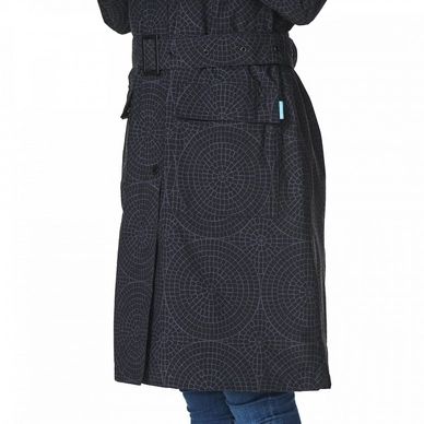 Veste Happy Rainy Days Long Coat Becca Black / Antracite