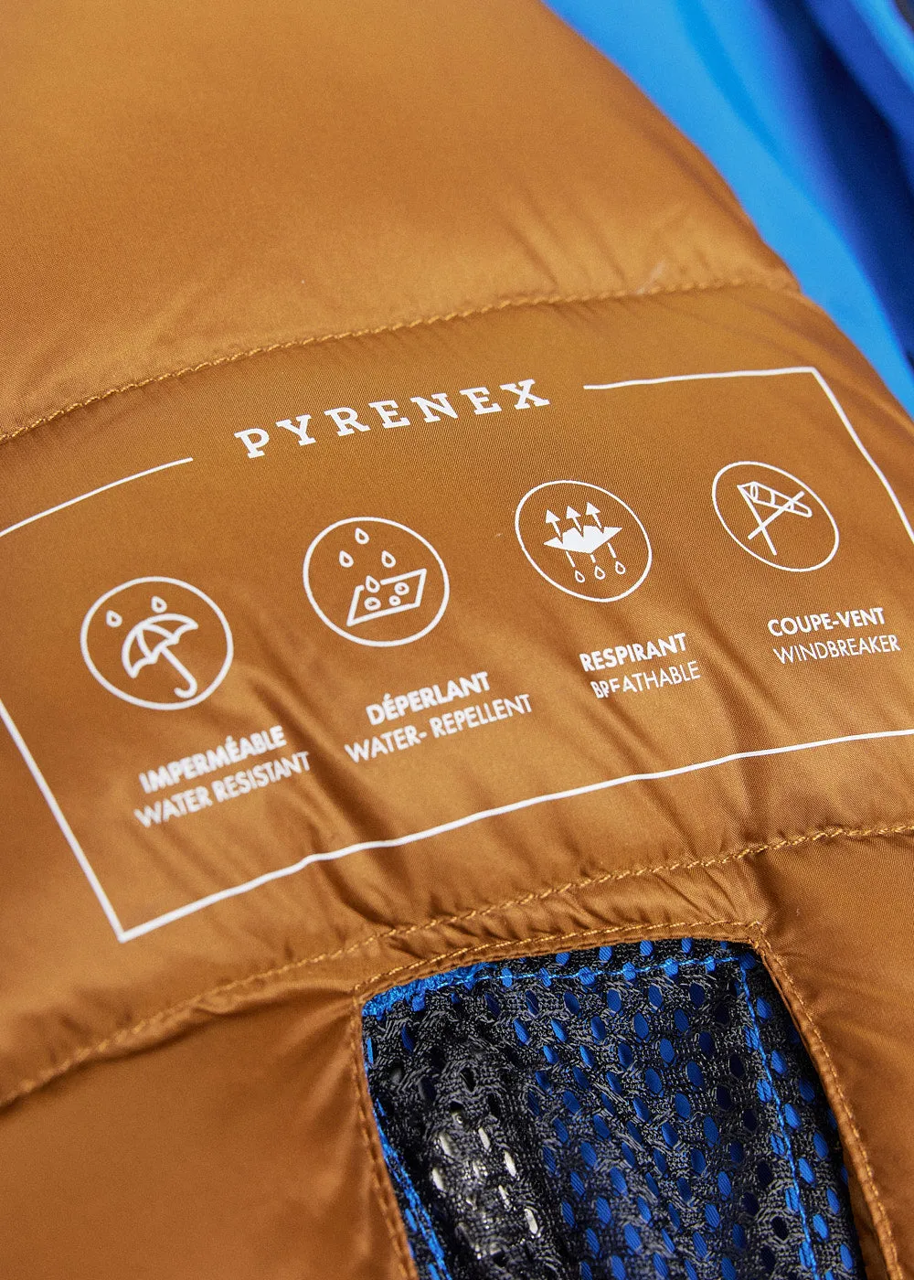 Veste parka en duvet pour femme Pyrenex Nova bleue