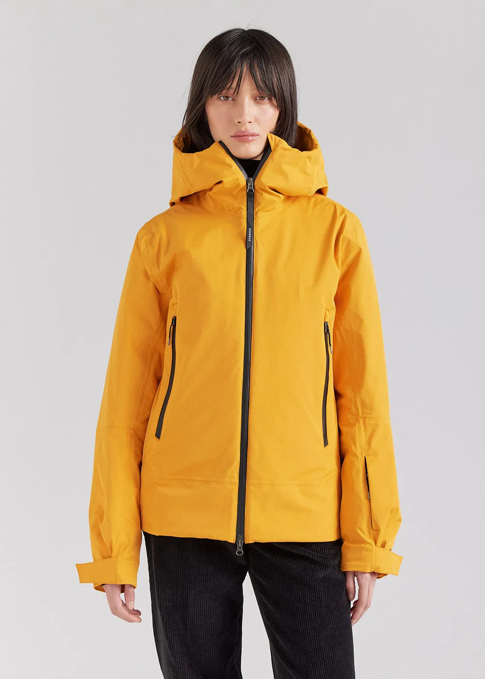 Veste parka en duvet pour femme Pyrenex Nova jaune