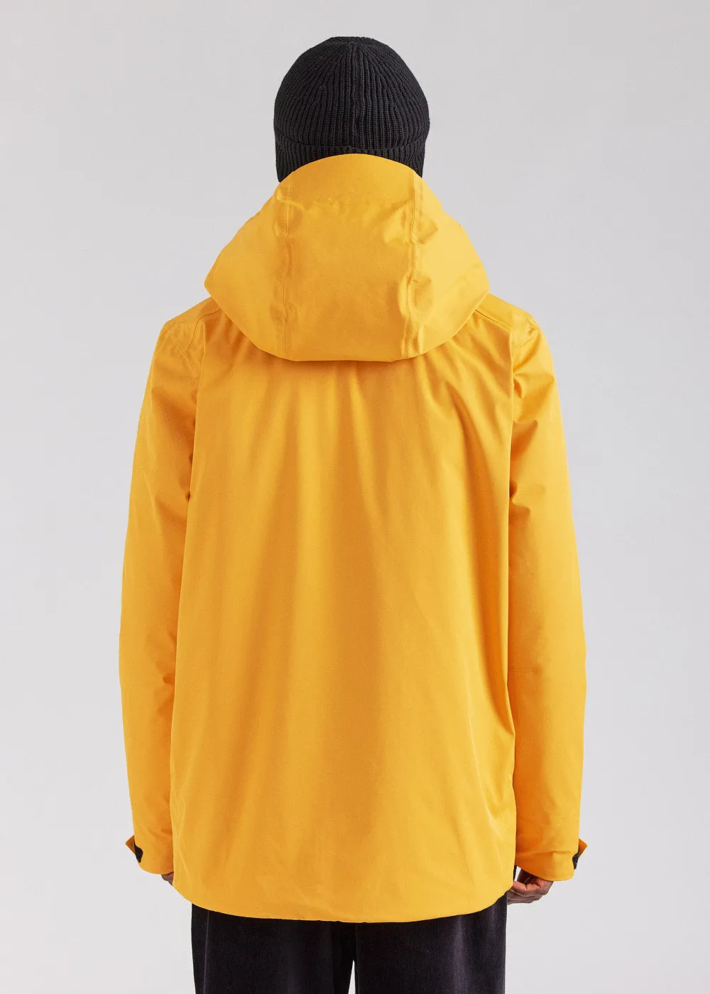 Veste parka imperméable homme Pyrenex Gravity 2 en duvet naturel cadium yellow