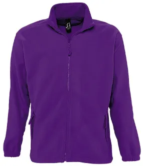 Veste polaire zip intégral - 55000 - violet 