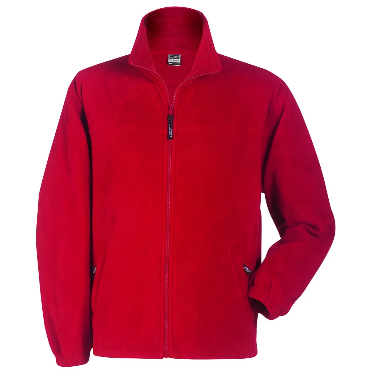 Veste polaire zippée enfant - JN044K - rouge 