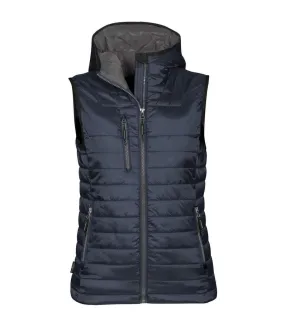 Veste sans manches gravity femme bleu marine / charbon Stormtech